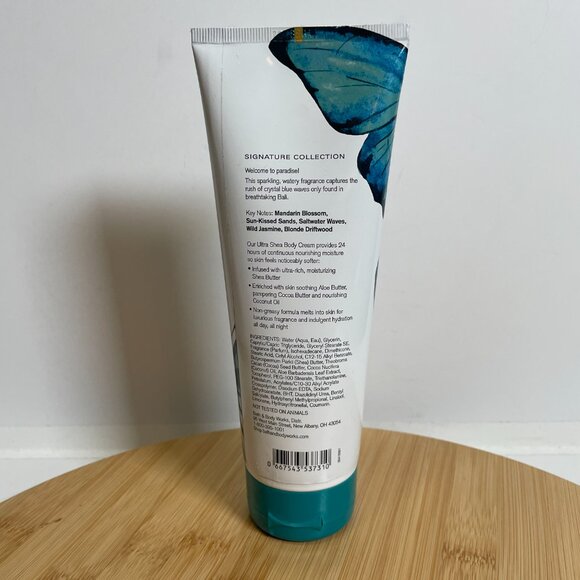 Bath & Body Works Bali Blue Surf Body Cream 8 oz Ultra Shea Cocoa Butter Aloe - Picture 4 of 6